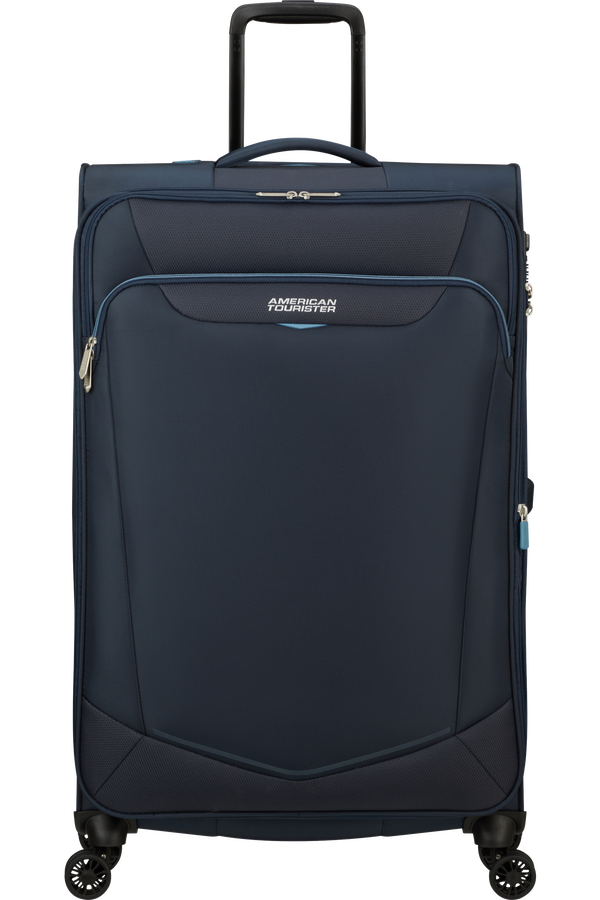 American Tourister SummerRide Spinner L EXP TSA 80cm Marineblå