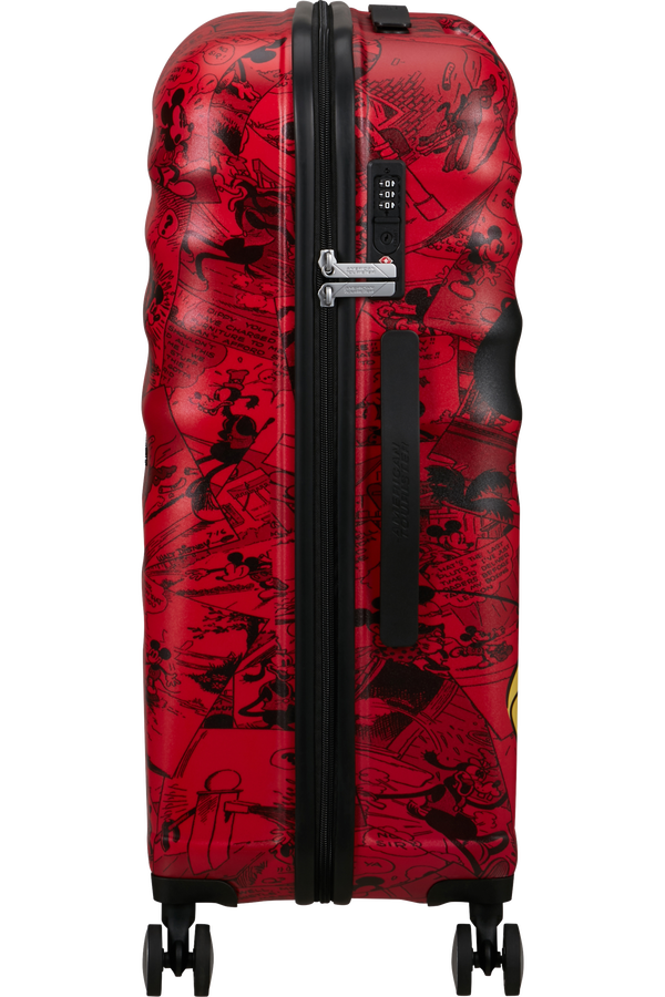 American Tourister Disney Wavebreaker Spinner TSA Disney Fl 67cm  Mikke Mus Rød American Tourister Disney Wavebreaker Spinner TSA Disney Fl 67cm  Mikke Mus Rød