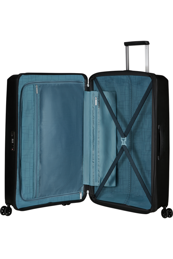 American Tourister Aerostep Spinner 77/28 Exp Tsa 77cm  Svart
