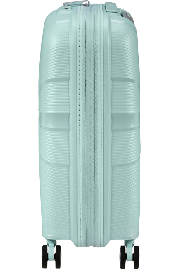 American Tourister StarVibe Spinner Expandable TSA 55cm  Metallic Surf Blue