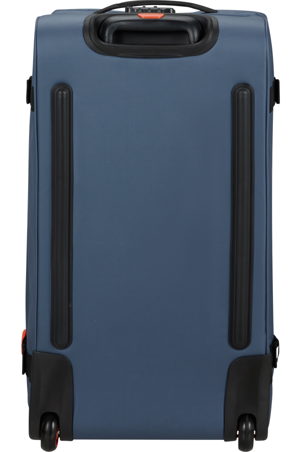 American Tourister Urban Track Duffle with Wheels Coated M  Marinebl&aring;/Oransje