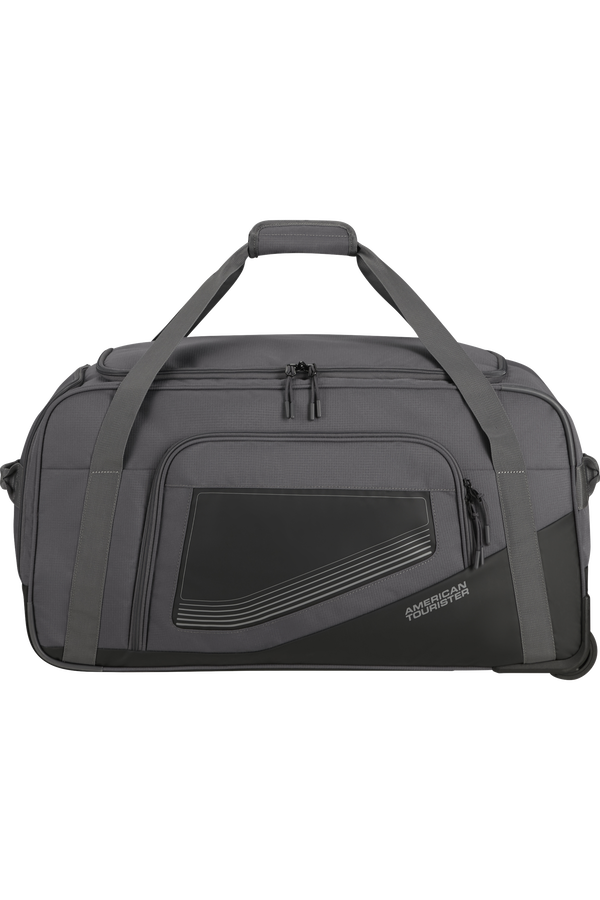 American Tourister City Racer Duffle with Wheels M  Svart