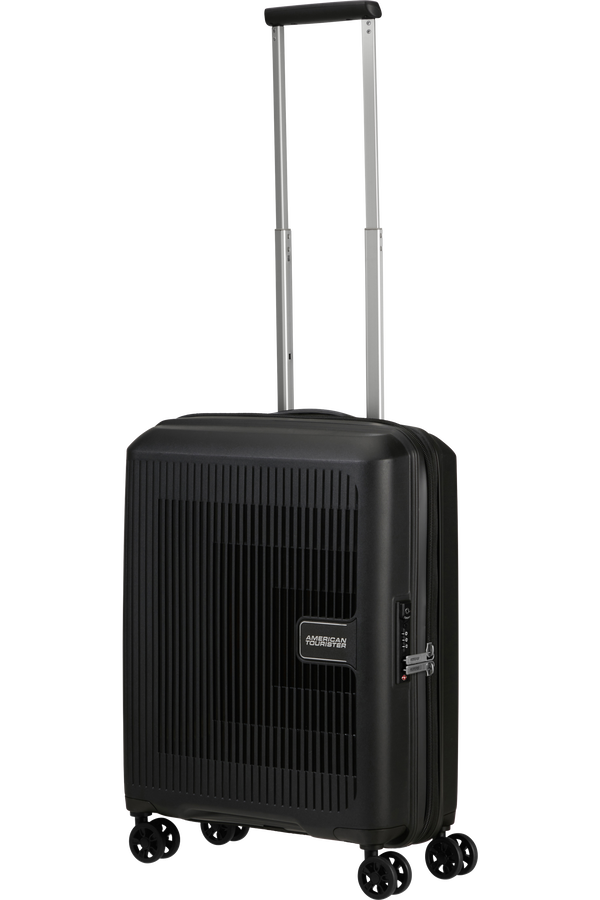 American Tourister Aerostep Spinner 55/20 Exp Tsa 55cm  Svart