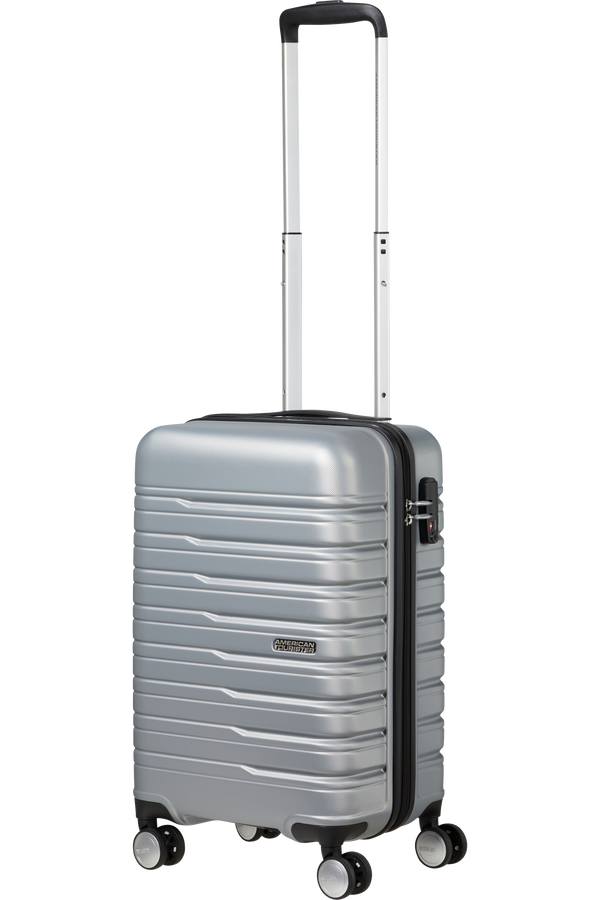 American Tourister Flashline SPIN. 55/20 LENGTH 35 CM  Sky Silver