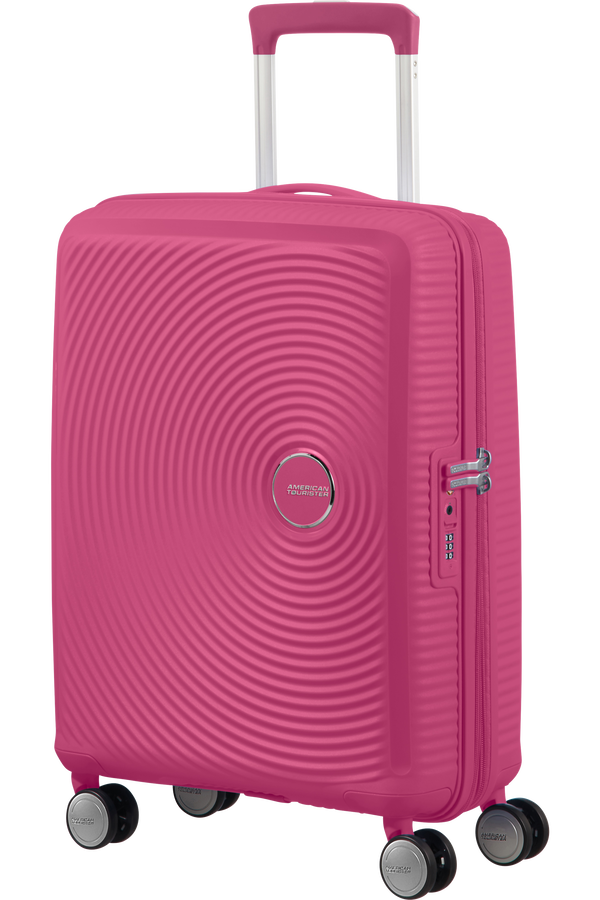 American Tourister Soundbox Spinner TSA Expandable 55cm  Magenta American Tourister Soundbox Spinner TSA Expandable 55cm  Magenta