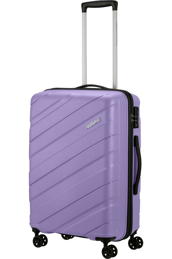Jetdriver 3.0 67cm Koffert med 4 hjul | American Tourister Jetdriver 3.0 Spinner 67/24 TSA 67cm  Icy Lilac