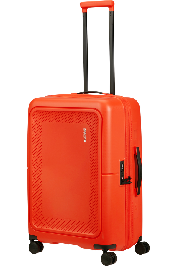 American Tourister DashPop Spinner Expandable TSA 67cm  Tangerine Red American Tourister DashPop Spinner Expandable TSA 67cm  Tangerine Red