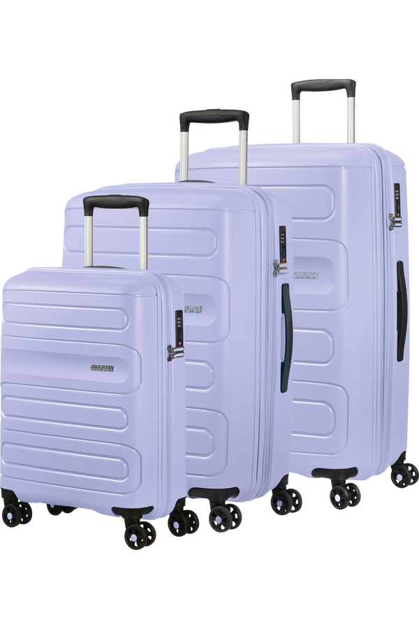American Tourister Sunside 3 Pc Set C  Pastellblått
