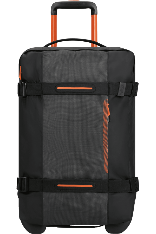 American Tourister Urban Track Duffle with Wheels Lmtd S  Svart/Oransje