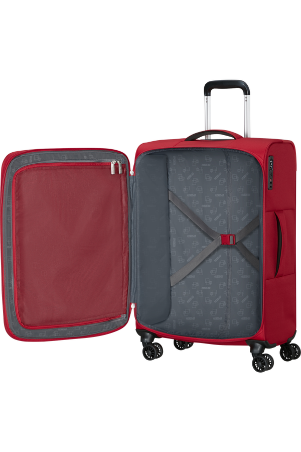 American Tourister Cloudrider Spinner EXP TSA M  Astral Red