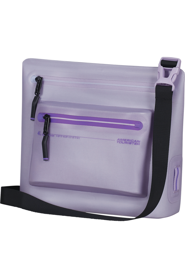 Colourdry M Skulderveske | American Tourister Colourdry Shoulder Bag M  Fresh Lilac