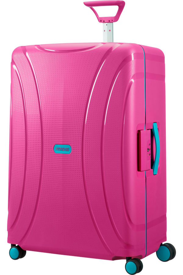 American Tourister Lock'n'Roll 4-wheel 75cm large Spinner suitcase Summer Pink
