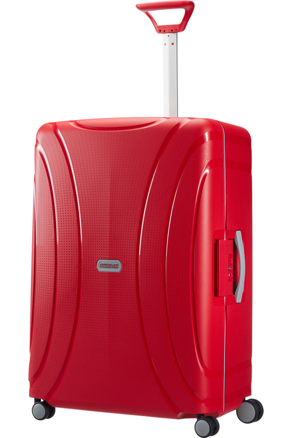 American Tourister Lock'n'Roll 4-wheel Spinner 75cm large suitcase Energetic Red