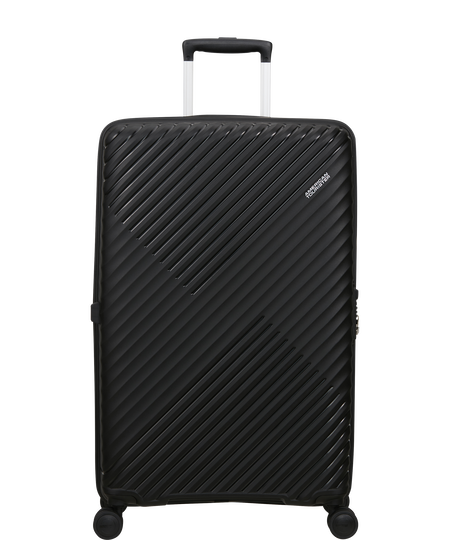Diablast 78cm Large innsjekket | American Tourister Diablast Spinner Exp TSA 78cm  Black Code
