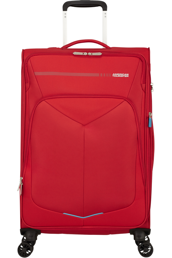 American Tourister Summerfunk Spinner Exp TSA 67cm Red