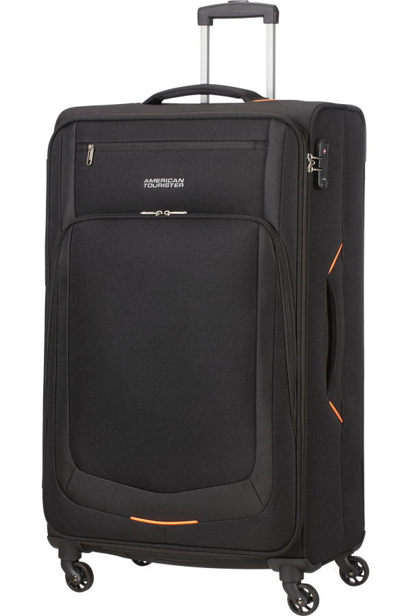 American Tourister Summer Session Spinner TSA L Black/Orange