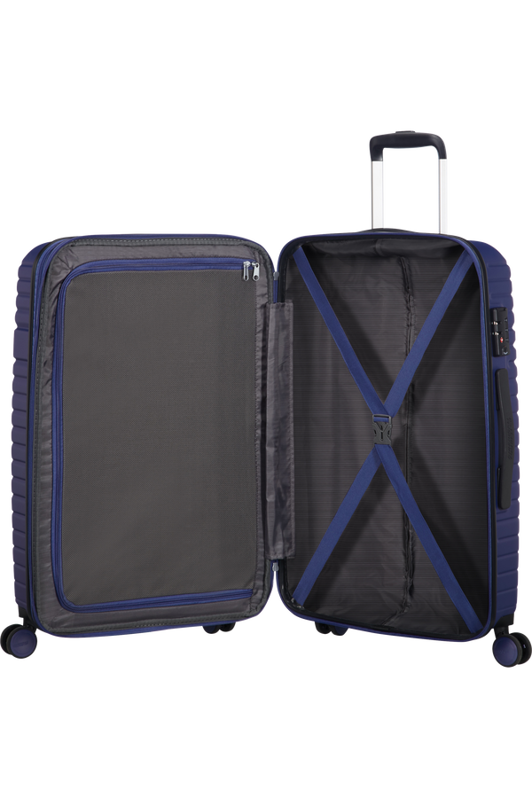 American Tourister Aero Racer Spinner M Expandable 68cm  Nocturne Blue