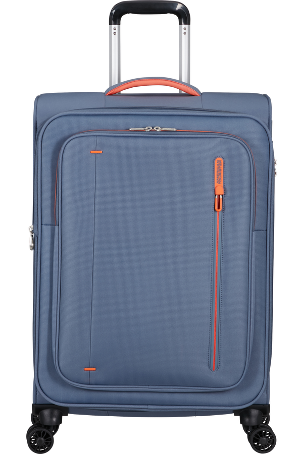 American Tourister Cloudrider Spinner EXP TSA M  Gråblå