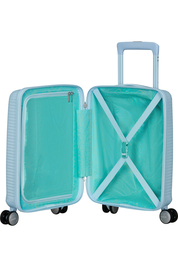 American Tourister Soundbox Mini Spinner 47cm  Pastellbl&aring;tt