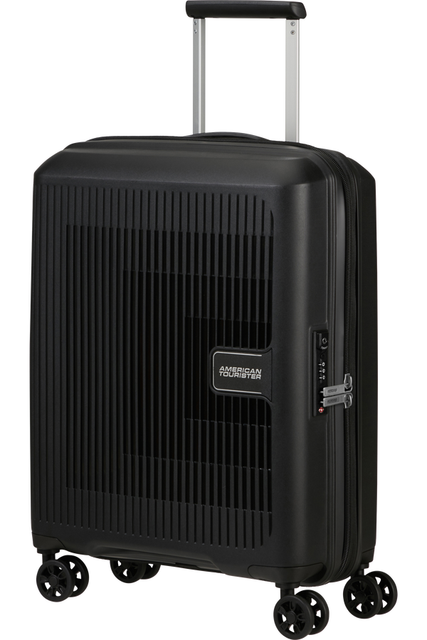 American Tourister Aerostep Spinner 55/20 Exp Tsa 55cm  Svart