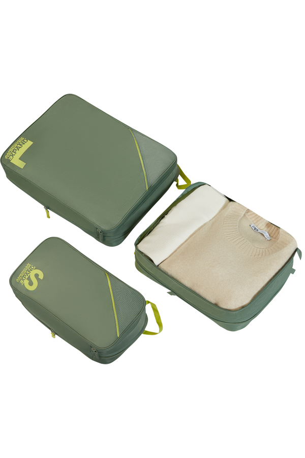 Packing Cubes Sett med 3 pakkekuber