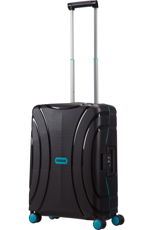 American Tourister Lock'n'Roll 4-wheel cabin baggage Spinner suitcase 40x55x20cm Night Black