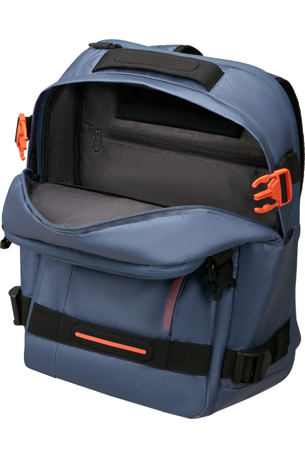 American Tourister Urban Track Laptop Backpack Coated 15.6'  Marinebl&aring;/Oransje