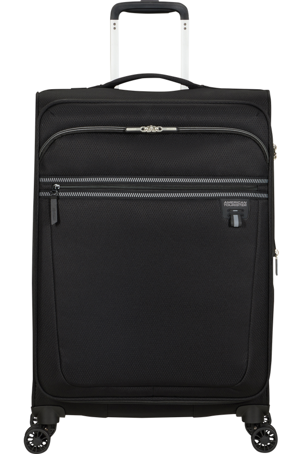 American Tourister Aerospin Spinner Expandable M  Svart