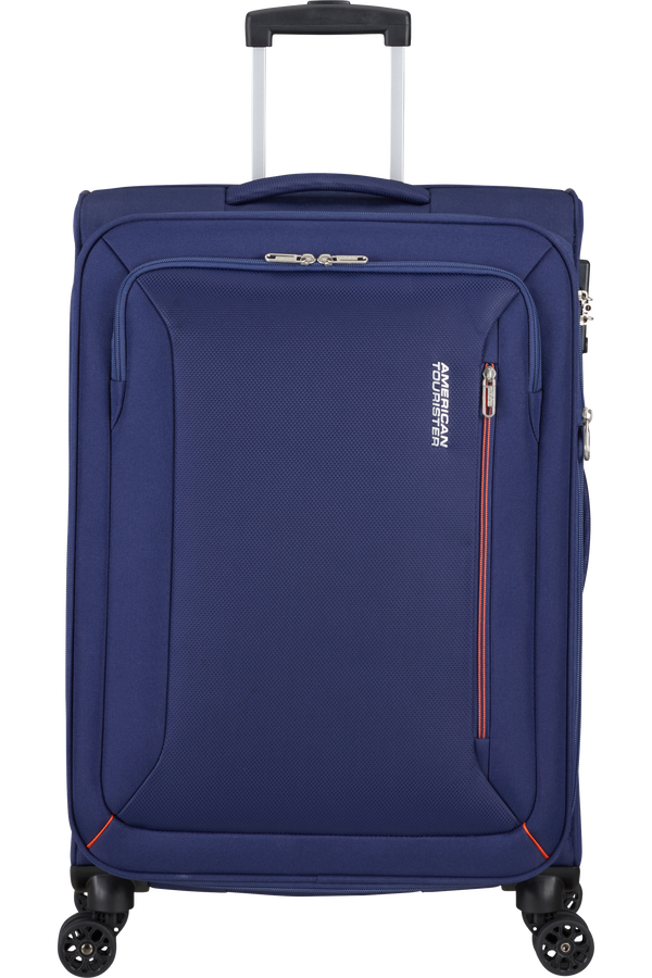 American Tourister Hyperspeed Spinner TSA EXP 68cm Marineblå