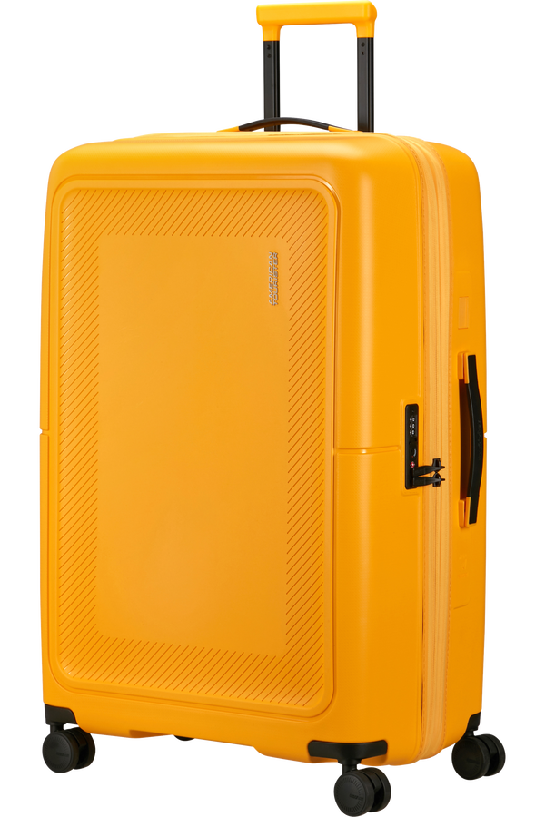 American Tourister DashPop Spinner Expandable TSA 77cm Golden Yellow American Tourister DashPop Spinner Expandable TSA 77cm Golden Yellow