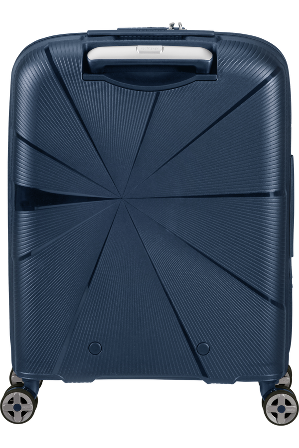American Tourister Starvibe Spinner Expandable TSA 55cm Marinebl&aring;