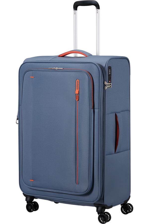 American Tourister Cloudrider Spinner EXP TSA L  Gråblå American Tourister Cloudrider Spinner EXP TSA L  Gråblå