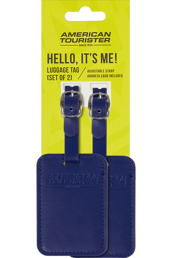 American Tourister American Tourist. Ta Luggage Tag X2  Dark Blue