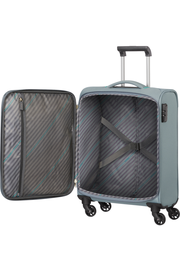 American Tourister Sunny South Spinner 55cm  Grey