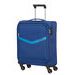 Springwave Koffert med 4 hjul 55cm (20cm) Dark Blue/Light Blue